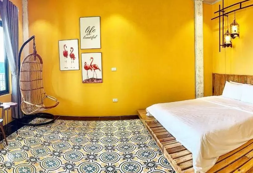 تختخواب و صبحانه ầu ơ  A Retro Homestay By Sky Garden Tamdao