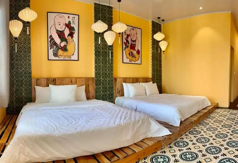 تختخواب و صبحانه ầu ơ  A Retro Homestay By Sky Garden Tamdao