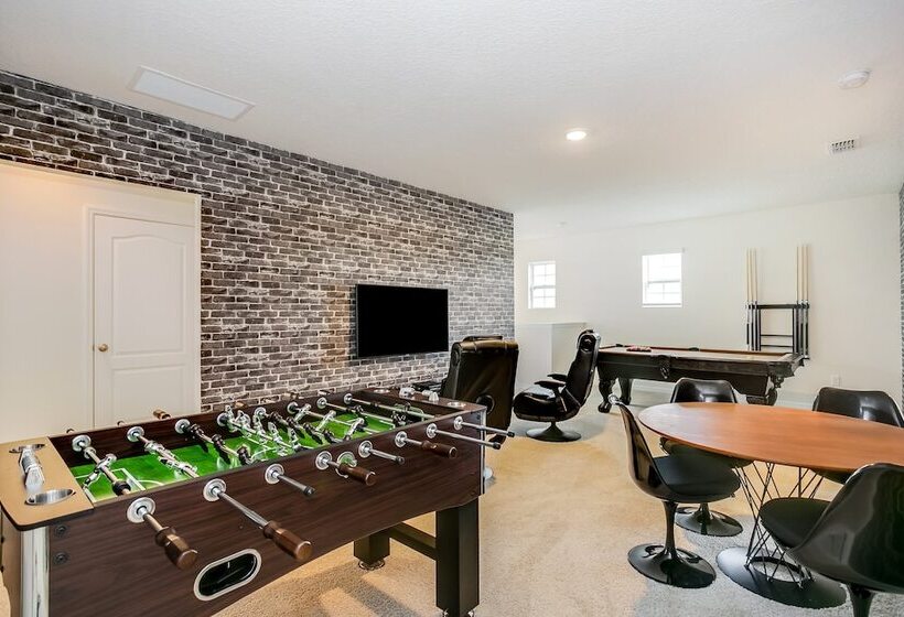 6bed 4ba Villa Game Room Pool Spa