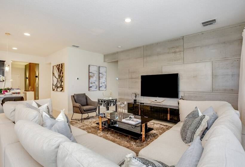 6bed 4ba Villa Game Room Pool Spa