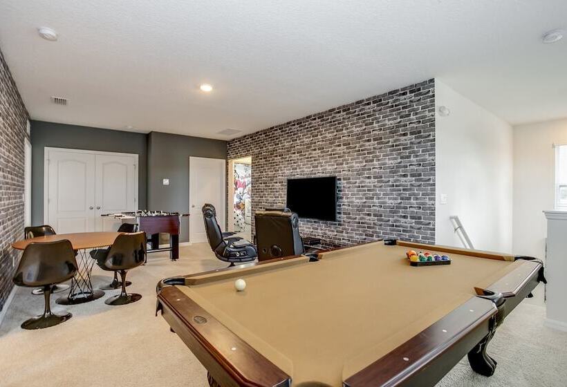 6bed 4ba Villa Game Room Pool Spa