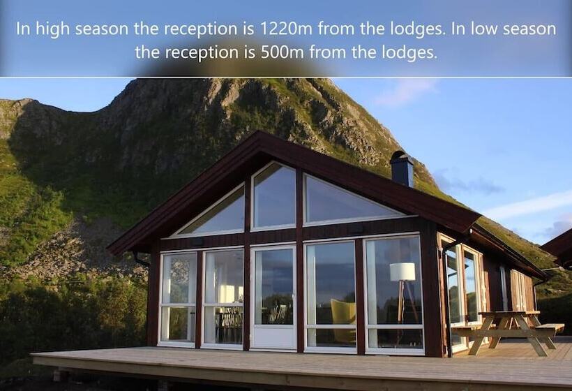 בית מלון כפרי Lofoten Links Lodges