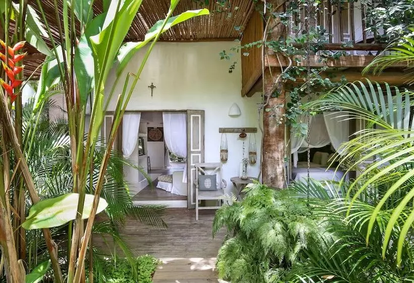 ペンション Santa Fe Casas Hotel Trancoso