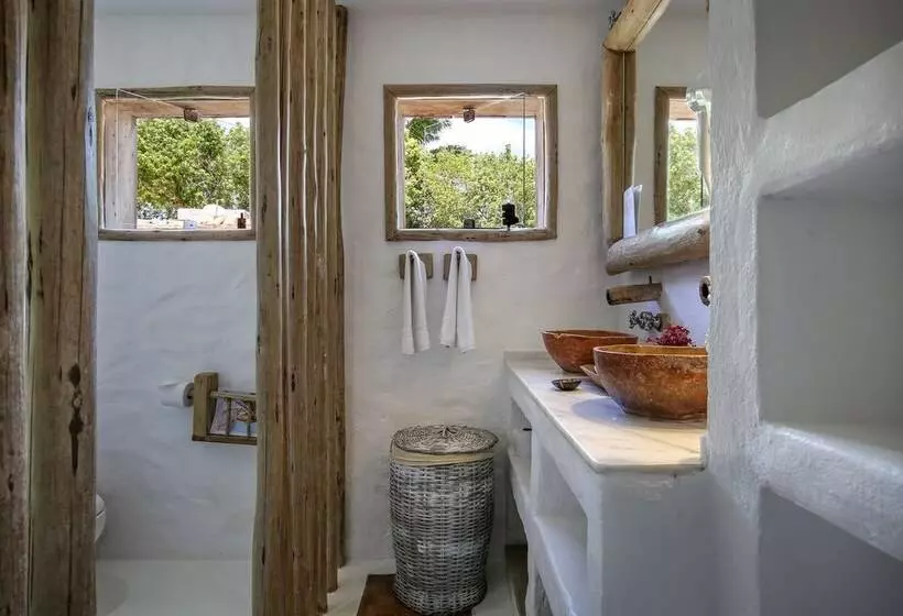ペンション Santa Fe Casas Hotel Trancoso