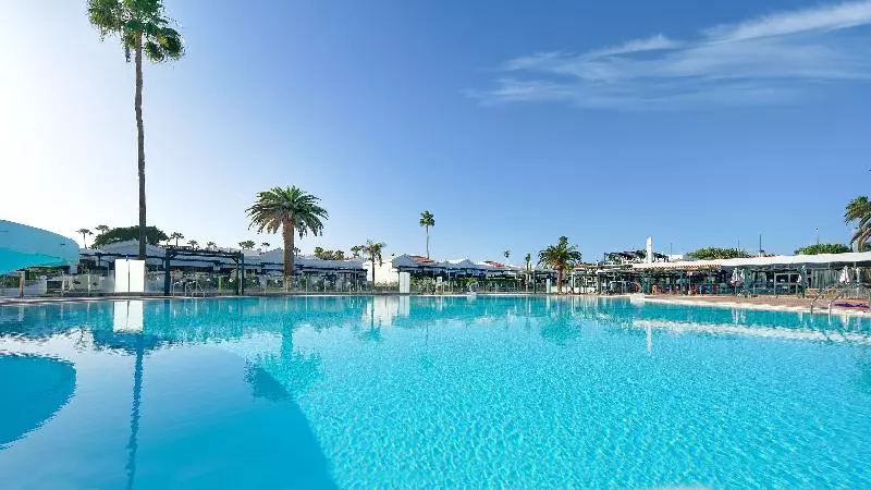 Maspalomas Lago Canary Sunset