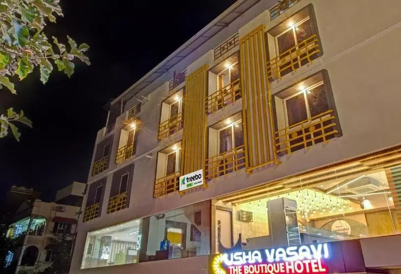 ホテル Treebo Usha Vasivi Alipiri Road, 2 Km From Tirupati Central Bus Station