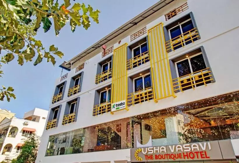 ホテル Treebo Usha Vasivi Alipiri Road, 2 Km From Tirupati Central Bus Station