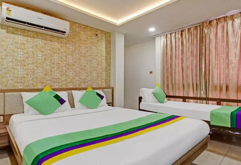 ホテル Treebo Usha Vasivi Alipiri Road, 2 Km From Tirupati Central Bus Station