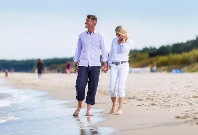 בית מלון כפרי Kleine Strandburg Zinnowitz