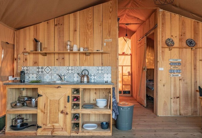 Safari Tent With Private Pool In Albufeira