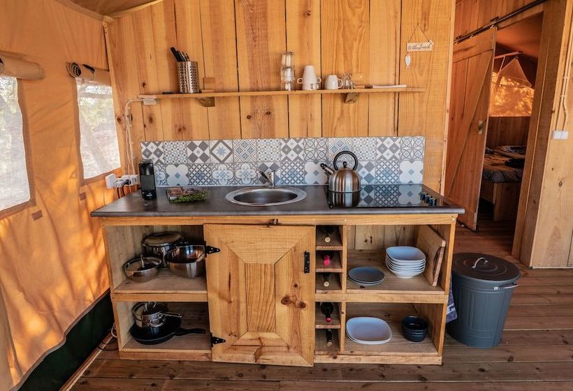 Safari Tent With Private Pool In Albufeira