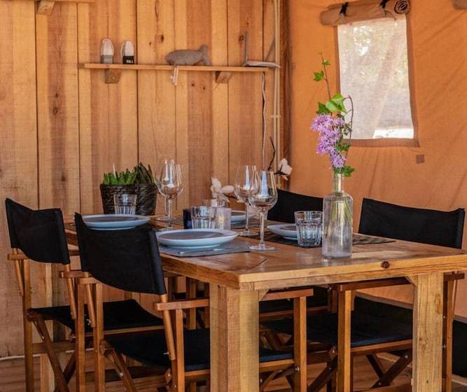 Safari Tent With Private Pool In Albufeira