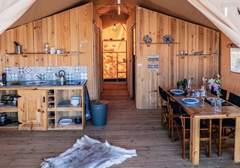 Safari Tent With Private Pool In Albufeira