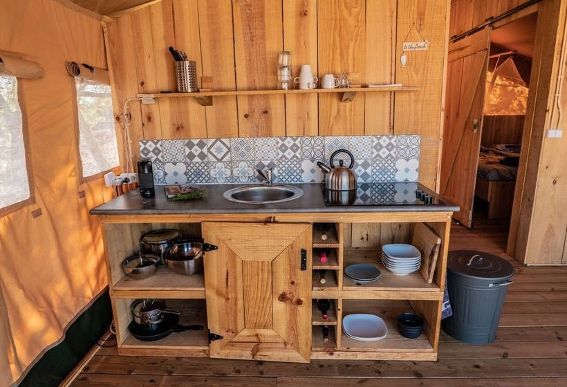 Safari Tent With Private Pool In Albufeira