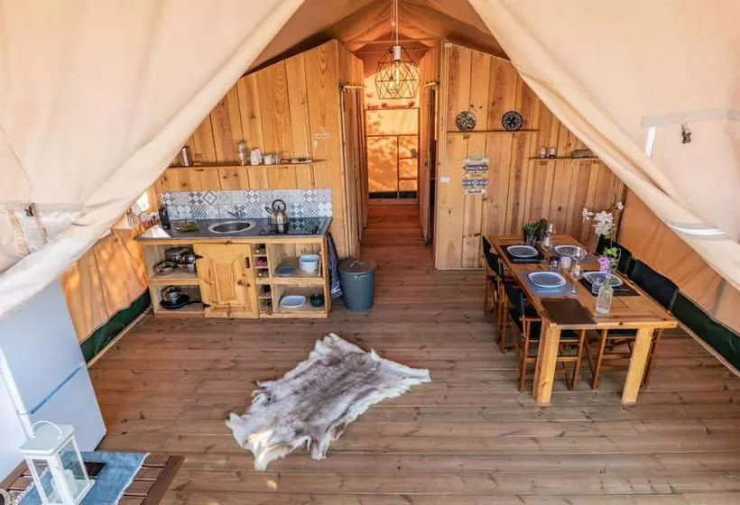 Safari Tent With Private Pool In Albufeira