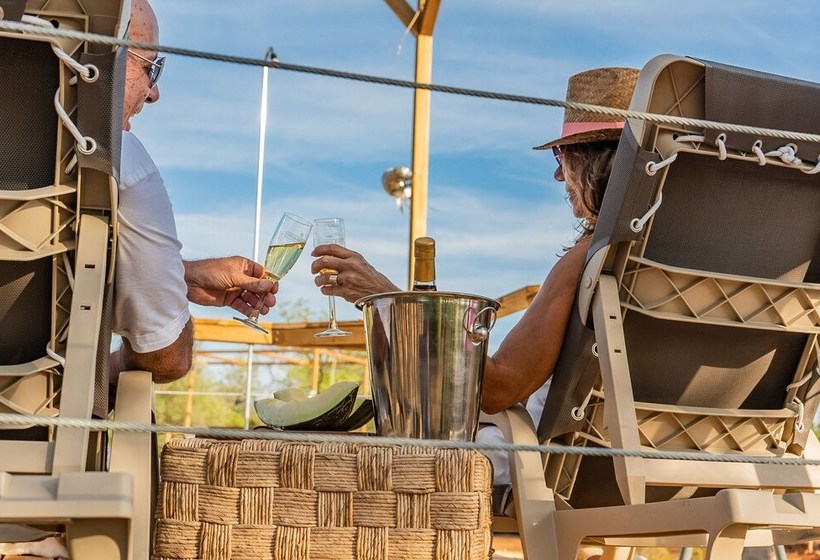 Safari Tent With Private Pool In Albufeira