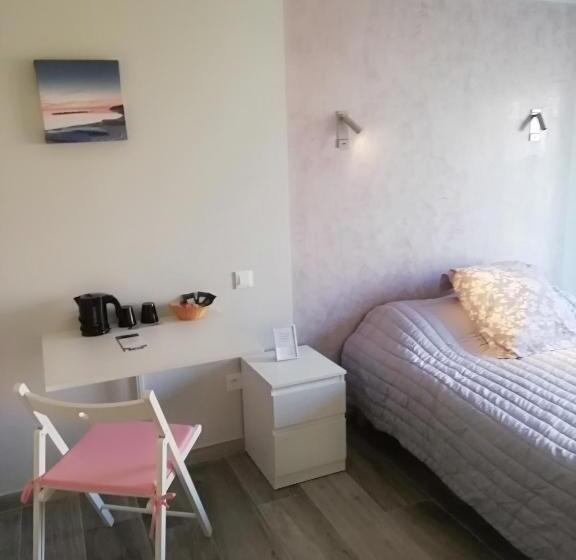 Отель Le Merle Blanc Louchats