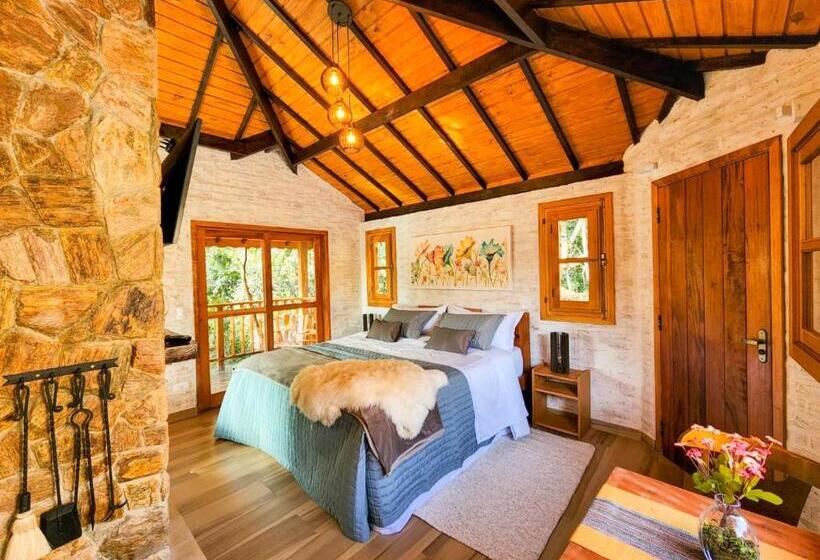 بنسيون Pousada Cabana Na Floresta Monte Verde