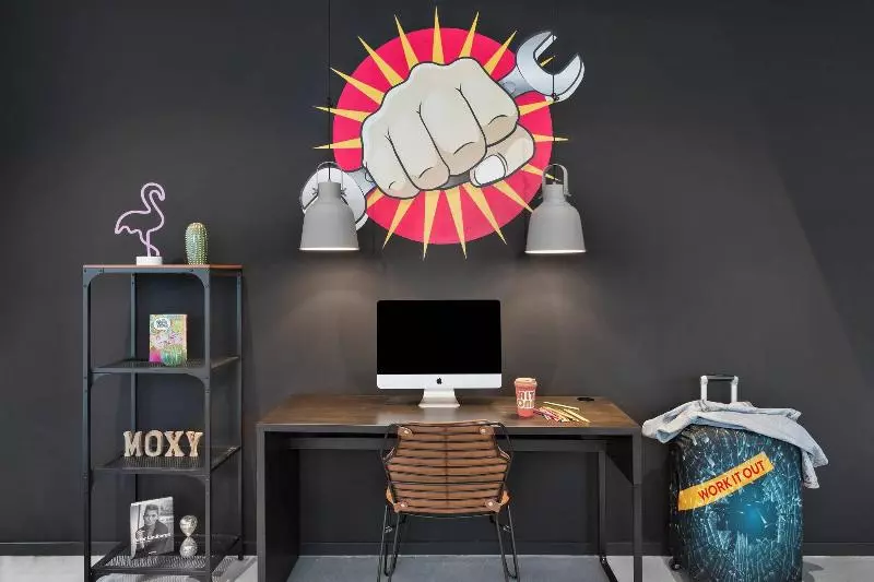 Hotelli Moxy Hamburg Altona