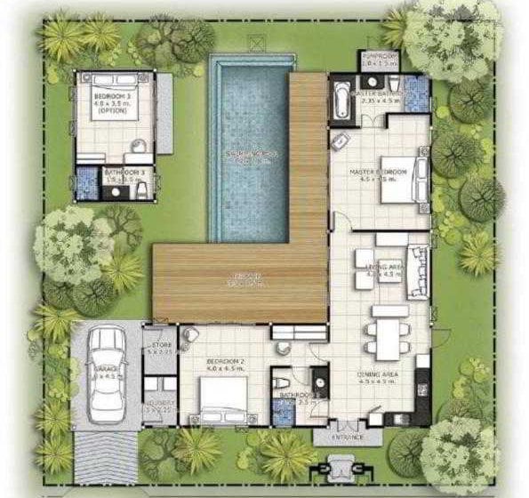 酒店 Two Villas Holiday Oriental Style Nai Harn Beach