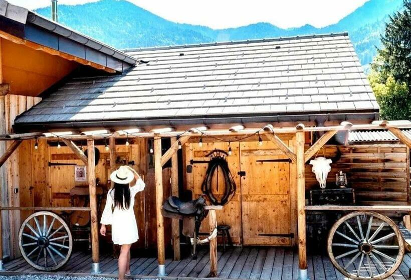 펜션 Chalet Saloon Avec Spa Privatif En Illimité