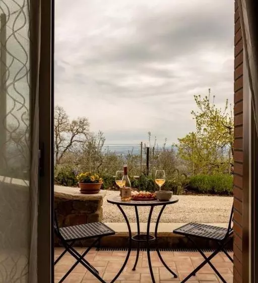 ペンション Podere Belsogno Miniappartamento Roseto