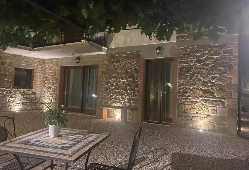 ペンション Podere Belsogno Miniappartamento Roseto