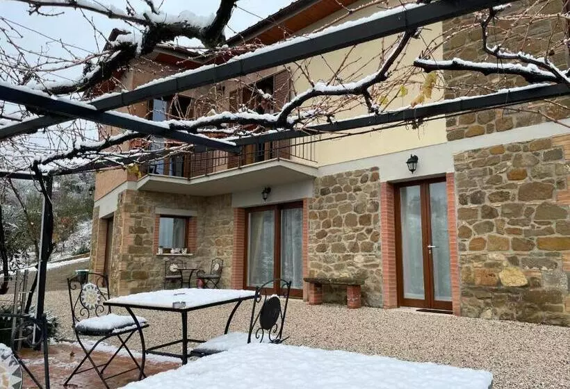 ペンション Podere Belsogno Miniappartamento Roseto