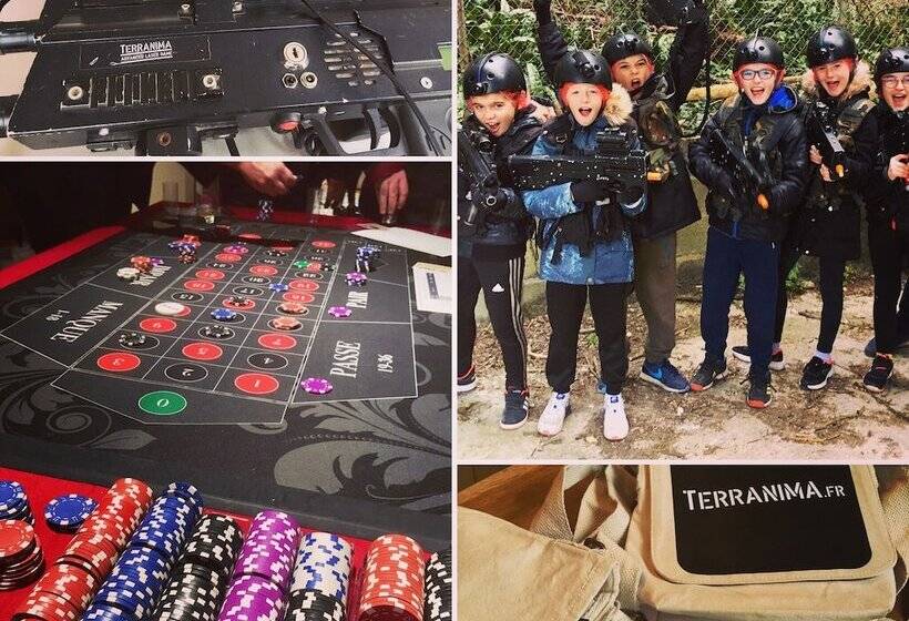 مبيت وإفطار Domaine Des Bois Argentés