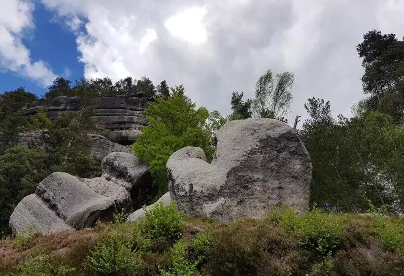 ユースホステル Gasthof Alte Schmiede G Luckendorf