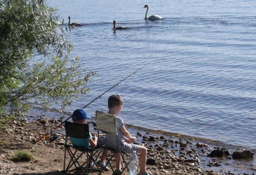 منتجع Lipno Wellness - Frymburk Hotel Private Family Room