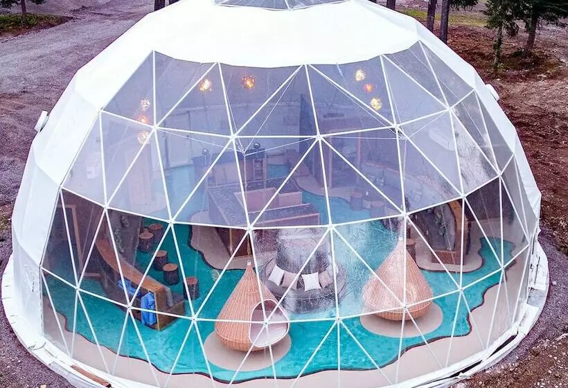 ホテル Clear Sky Resorts  Glacier  Unique Sky Domes