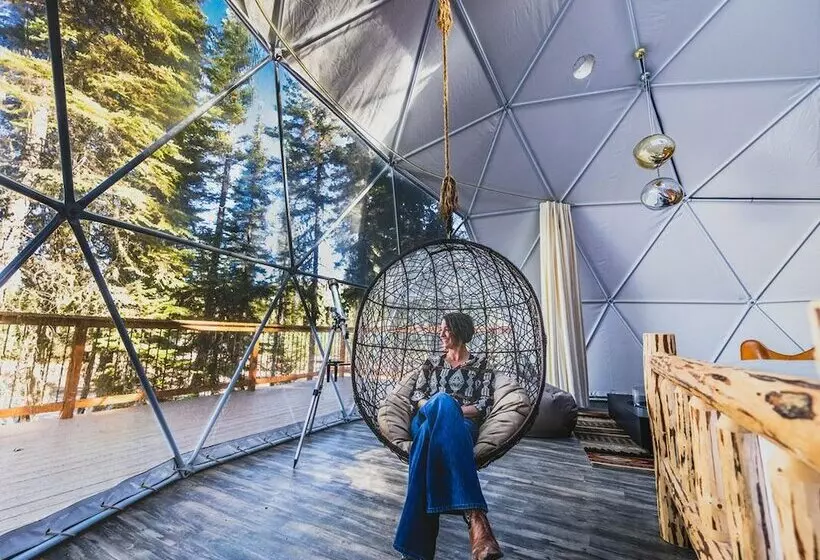 ホテル Clear Sky Resorts  Glacier  Unique Sky Domes