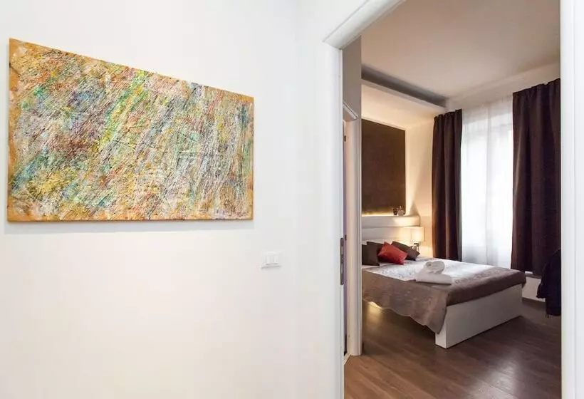 פונדק Town House Fontana Di Trevi