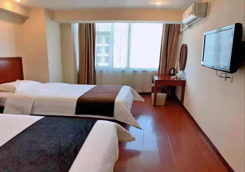 Hotelli Greentree Inn Hebei Handan Railway Station Express