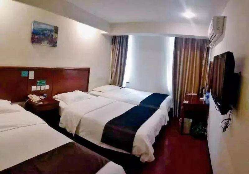 Hotelli Greentree Inn Hebei Handan Railway Station Express
