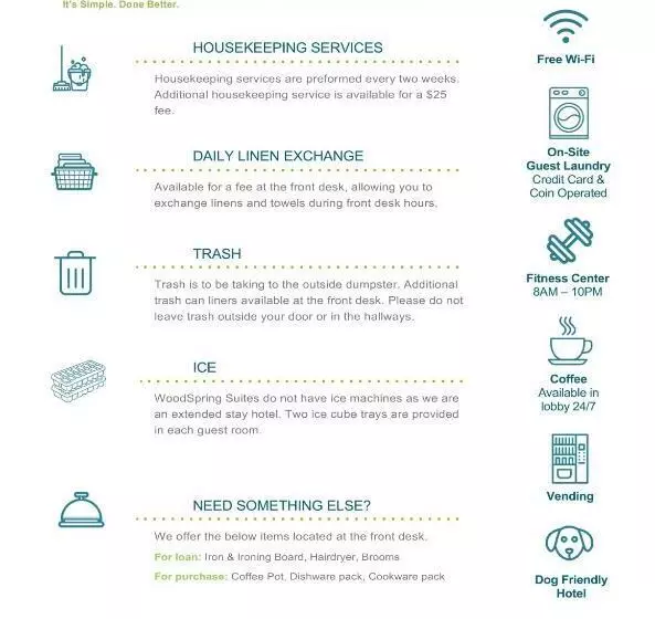 ホテル Woodspring Suites Thornton North Denver