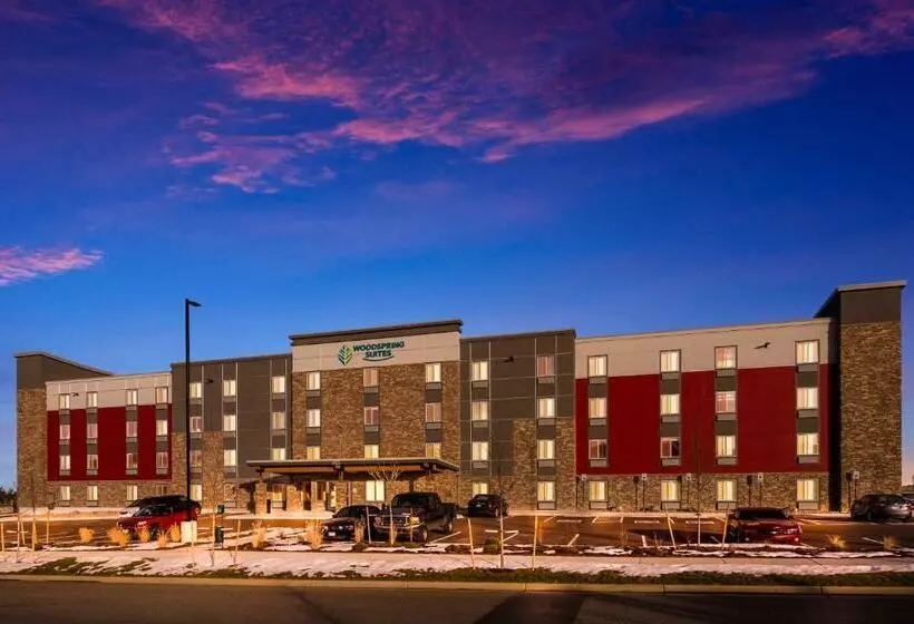 ホテル Woodspring Suites Thornton North Denver