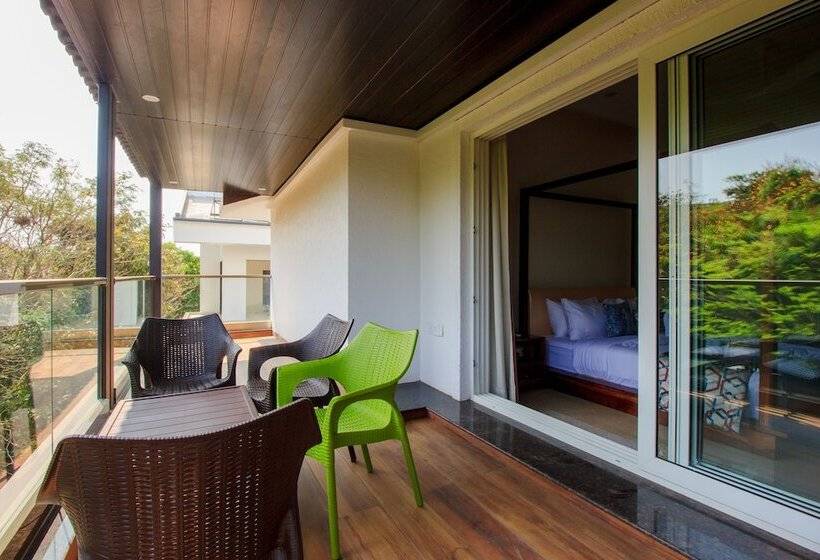 ホテル Rosastays North Goa Rosa Kuber Mandovi