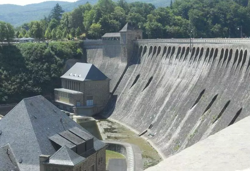 ペンション Tiny Apartment In Gemuenden An Der Wohra