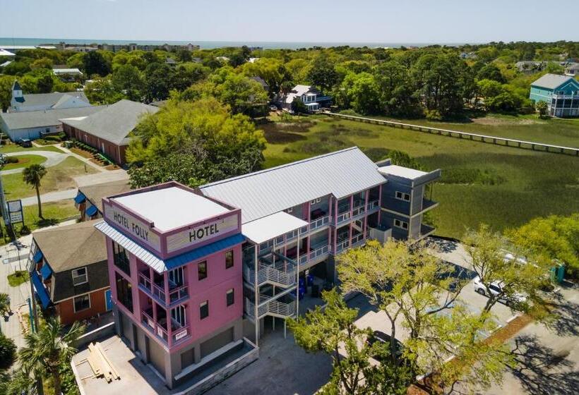 호텔 Folly With Marsh And Sunset Views