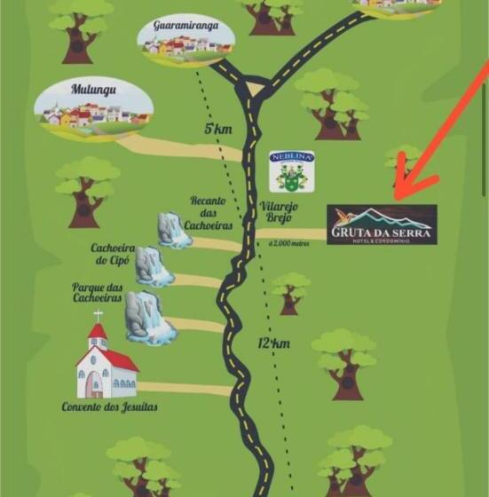 ホテル Gruta Da Serra