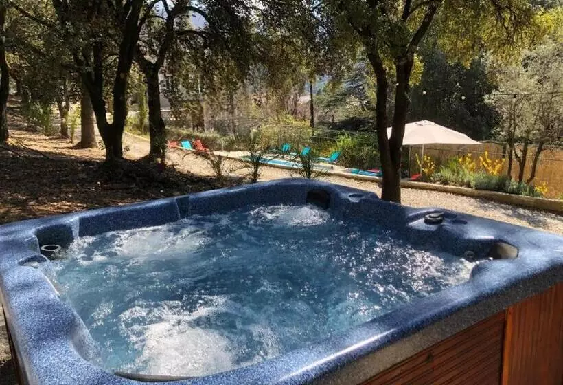 ベッドアンドブレックファースト Les Horizons 800m Centre Ville Nyons Piscine Chauffée