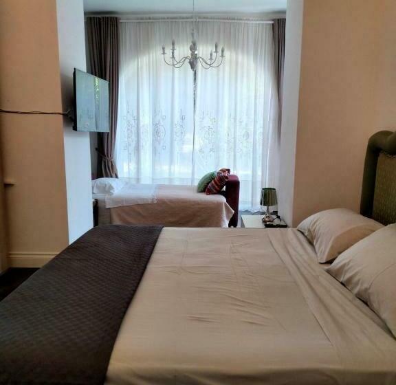 پانسیون Villa Clementina Camera Matrimoniale Vista Giardino