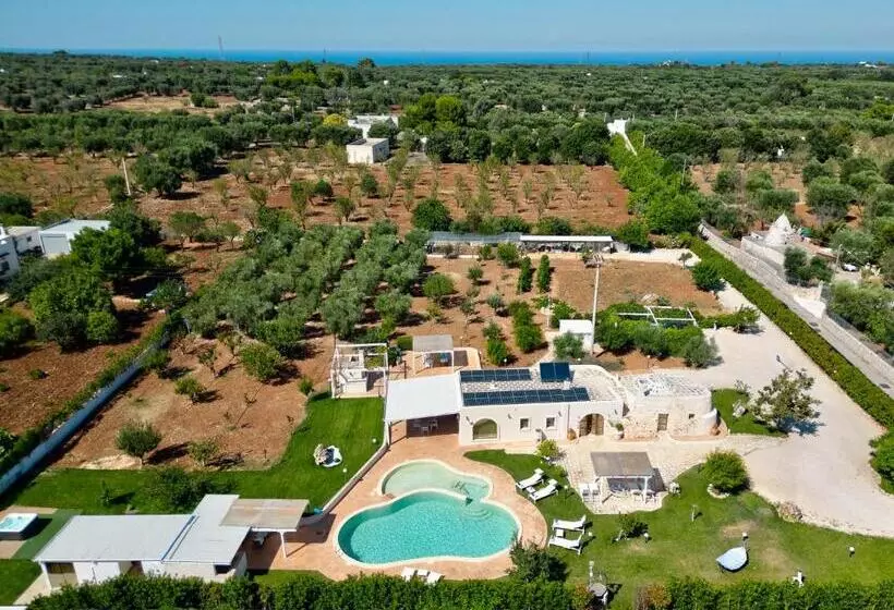 تختخواب و صبحانه Hasamami Eco Trullo, Ostuni Luxury Suite