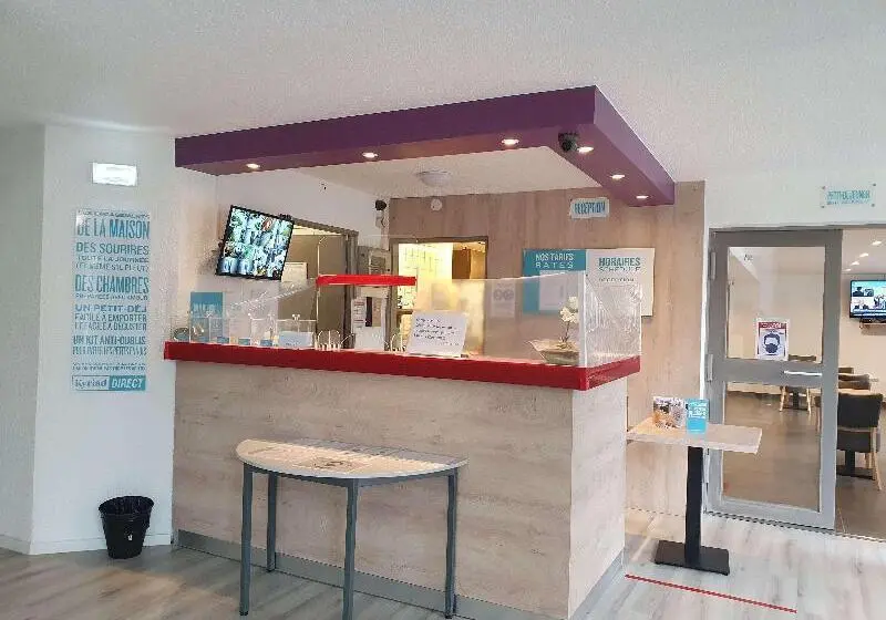 هتل Hôtel Du Stade Ex Kyriad Direct Lille Est Stade Pierre Mauroy