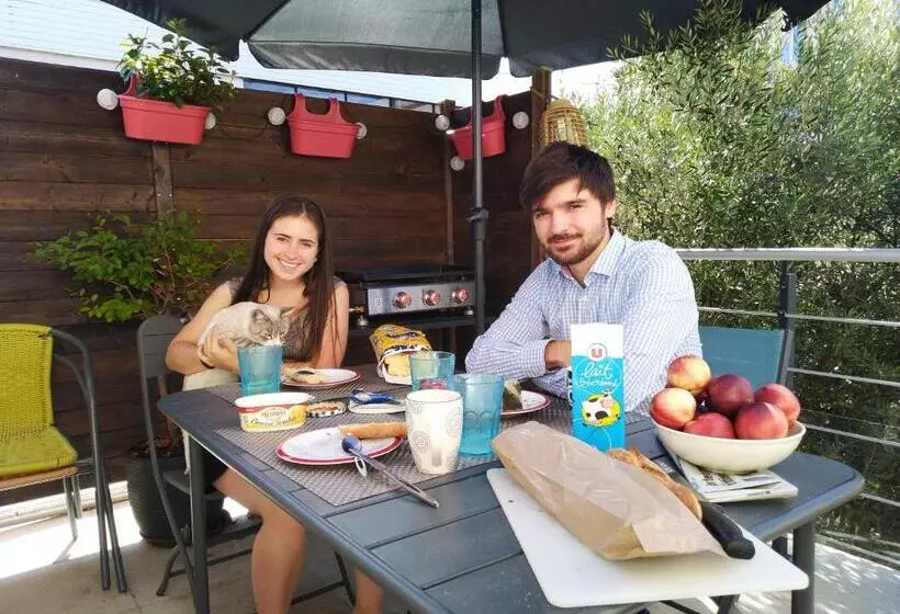 Chambre César B&b  Au 1er   Villa Chaumonty