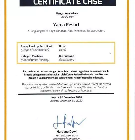 Hotelli Yama Resort Indonesia