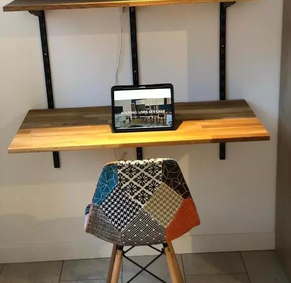 ペンション Coliving Tout Confort  Loos Les Lille Maison Partagee 7 Chambres 5 Sdb 6wc Loos Les Lille