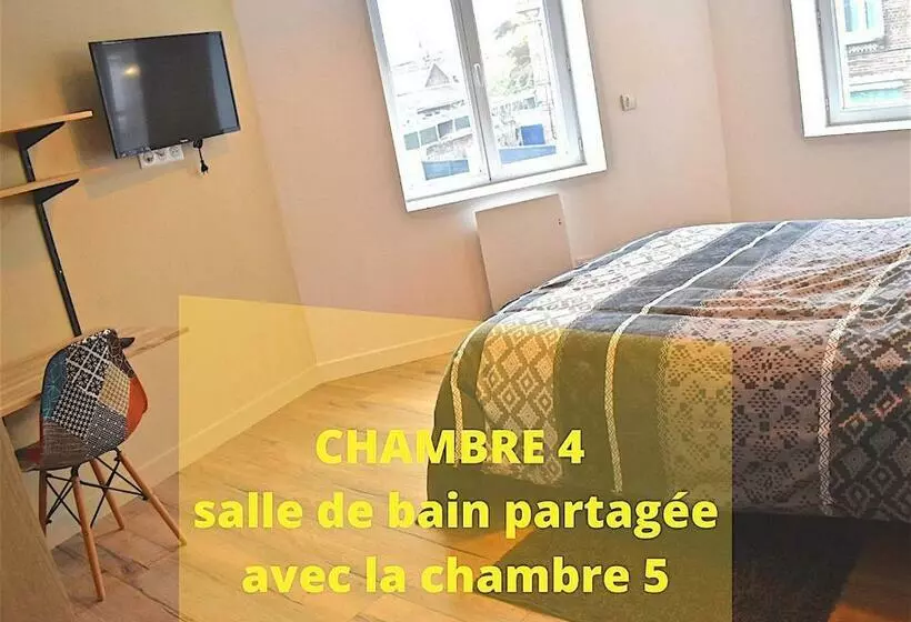 ペンション Coliving Tout Confort  Loos Les Lille Maison Partagee 7 Chambres 5 Sdb 6wc Loos Les Lille